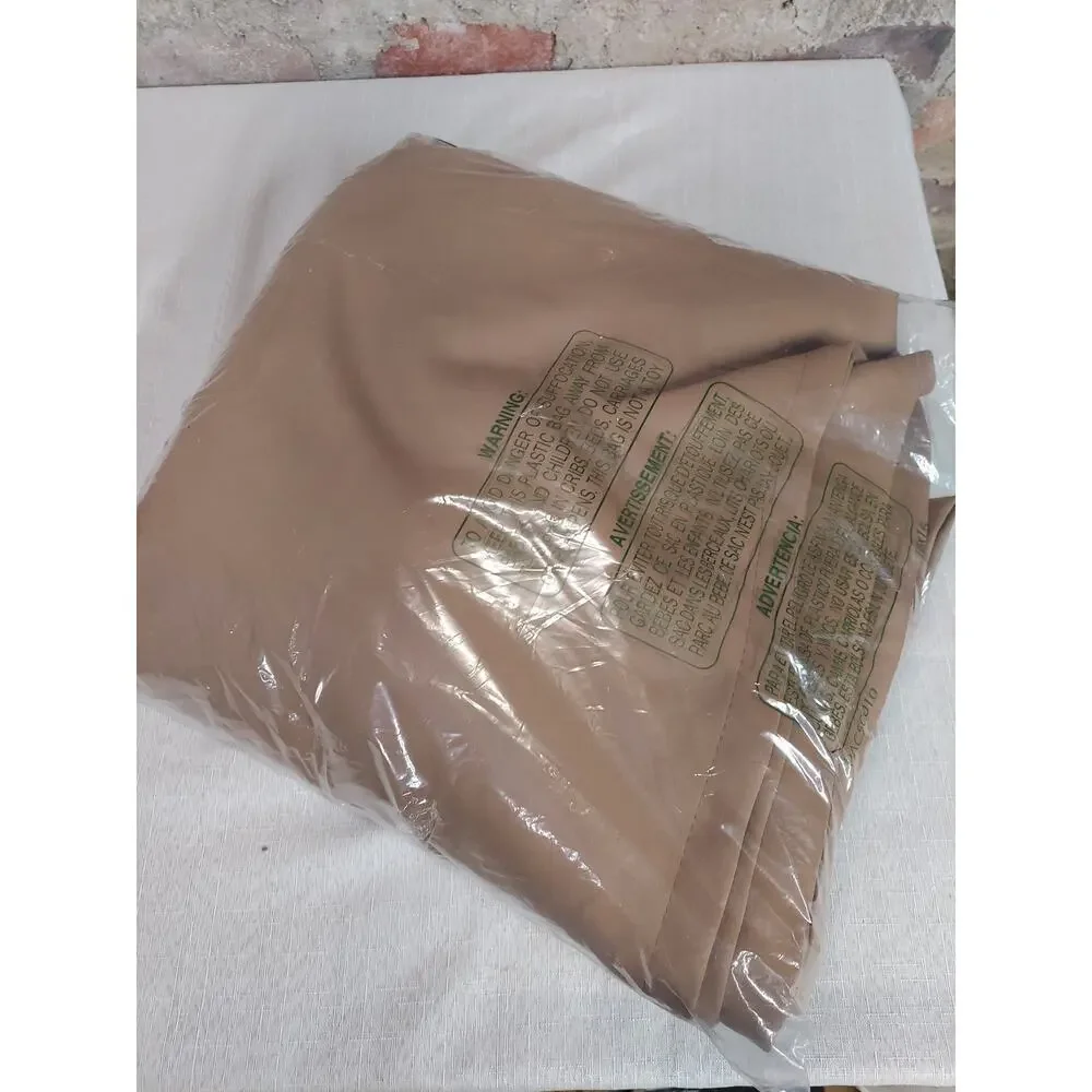 Camel Linen Curtains 78 In Thick Country Rustic Window 2 Panels Set 52 In Wide